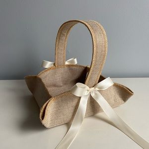 NEW! Wedding Rustic Country Flower Girl Basket